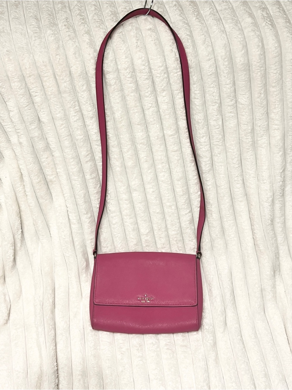 Kate Spade Fuchsia Berry Pink Crossbody Bag